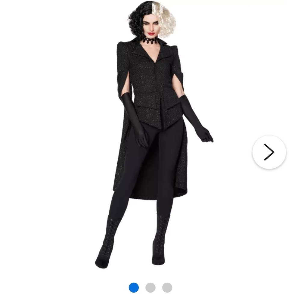 Disney Black and White Cape Jacket